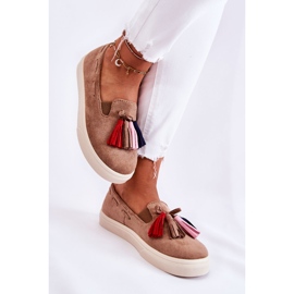 PS1 Sneakers da donna Slip-On Marrone Venira 2