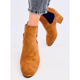 Stivaletti Chelsea Gendo Camel marrone 1