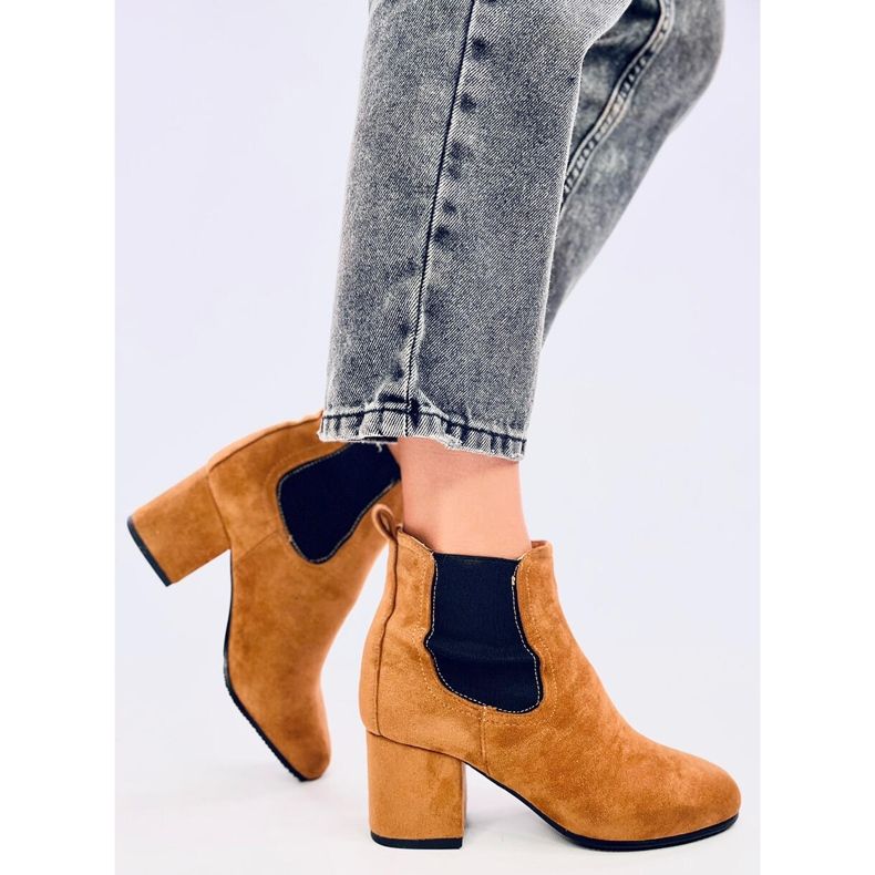 Stivaletti Chelsea Gendo Camel marrone 2