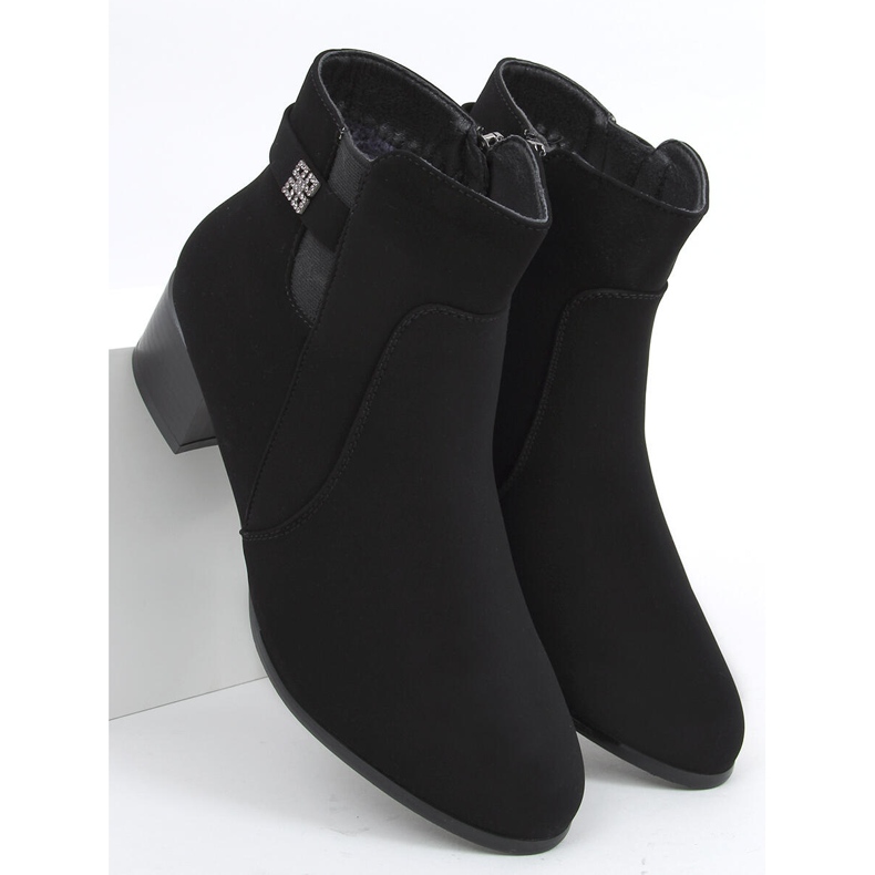 Stivali con tacco basso Radd Black nero 1
