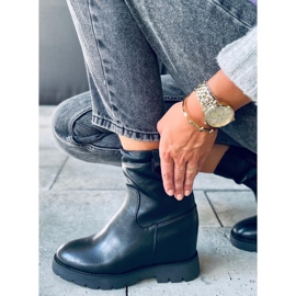Stivali con zeppa nascosta Luanda Black nero 1