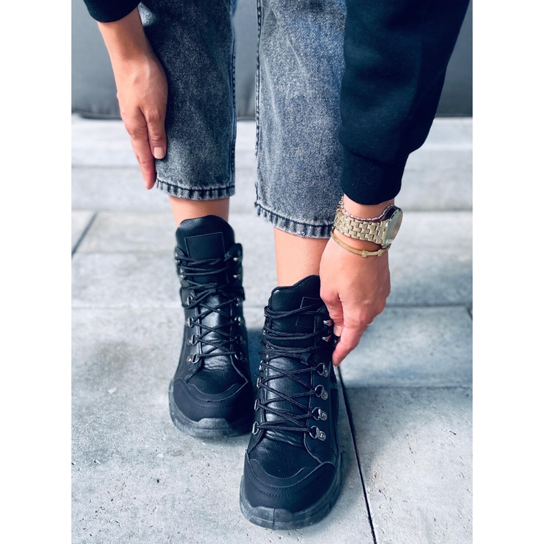 Brita Sneakers alte nere nero 2