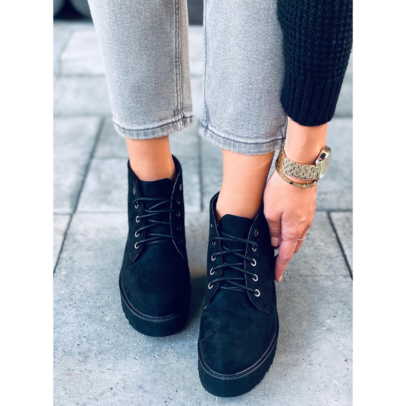 Scarpe stringate Fillo Nero 1