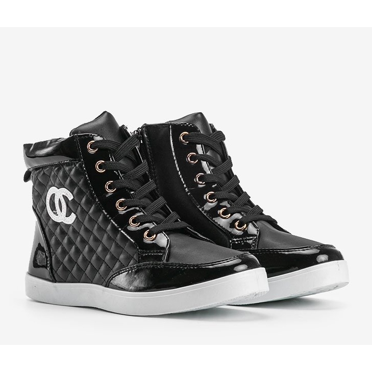 Sneakers alte R18-2 nero 2