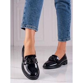 W. Potocki Scarpe laccate nere v. Potocki nero 1
