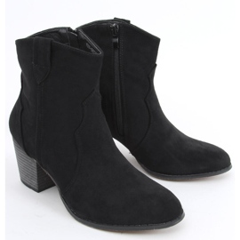 Stivali da cowboy neri con tacco alto Seed nero 1