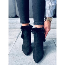 Stivali Alison Black con tacco alto nero 1