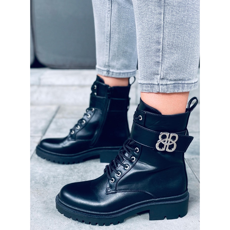 Stivali da donna Gilmo Black nero 1