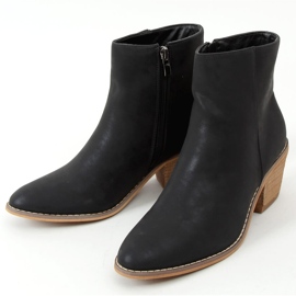 Kirates Stivali da cowboy neri nero 1