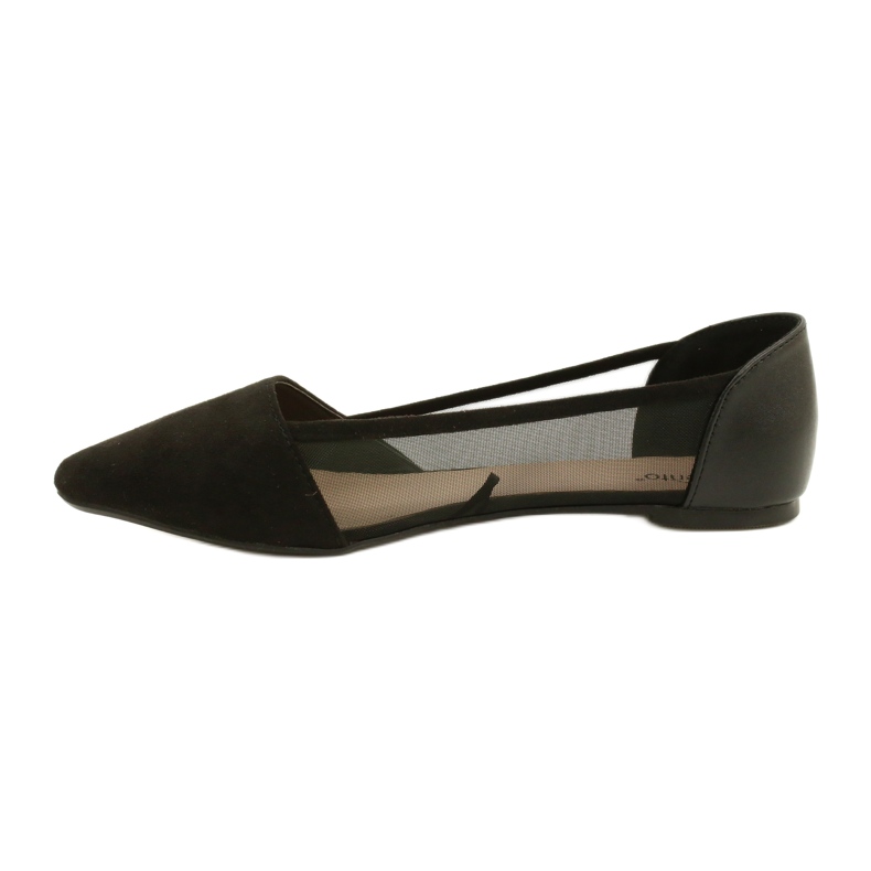Evento Ballerine con rete Nero 8BL71-2015 3