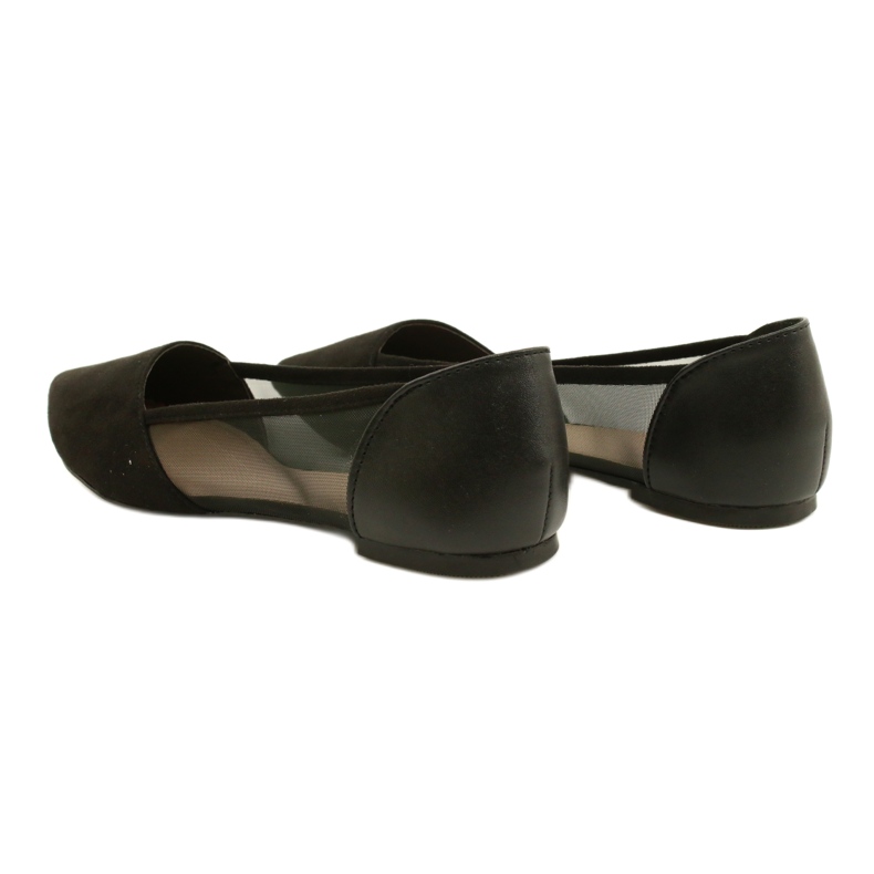 Evento Ballerine con rete Nero 8BL71-2015 6