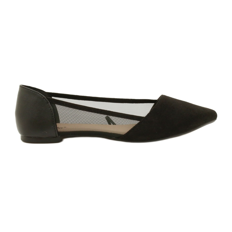 Evento Ballerine con rete Nero 8BL71-2015 1