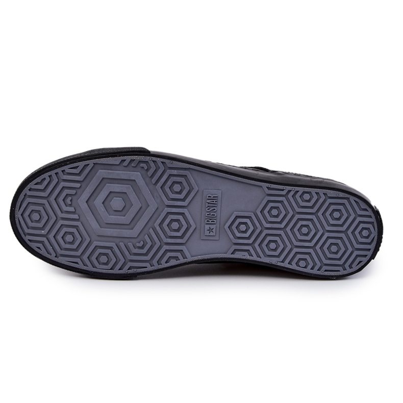 Sneakers da Uomo in Pelle Big Star JJ174108 Nero 3