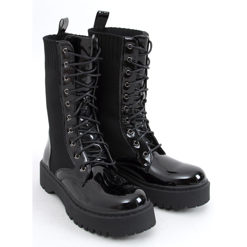 Calzino da lavoro superiore Soks Black nero 2