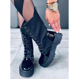 Calzino da lavoro superiore Soks Black nero 1