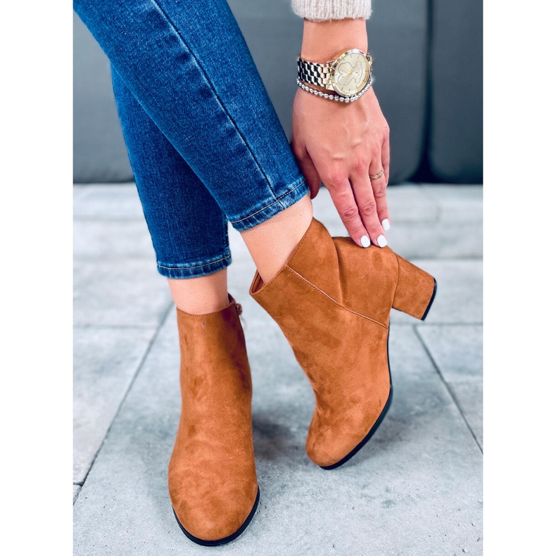 Tacchi alti Talgo Camel marrone 1