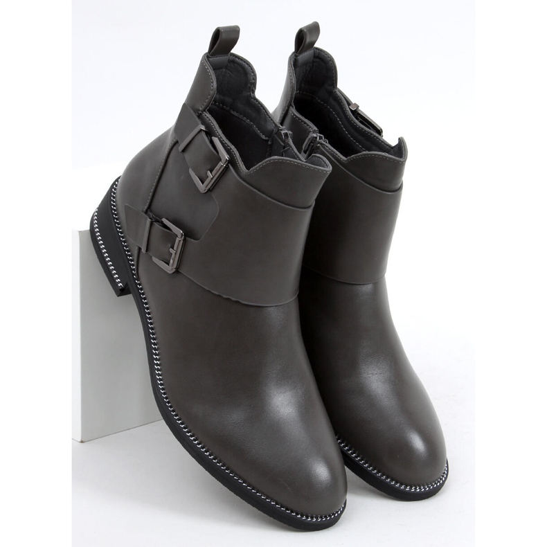 Kenn Grey Stivali Chelsea da donna grigio 2