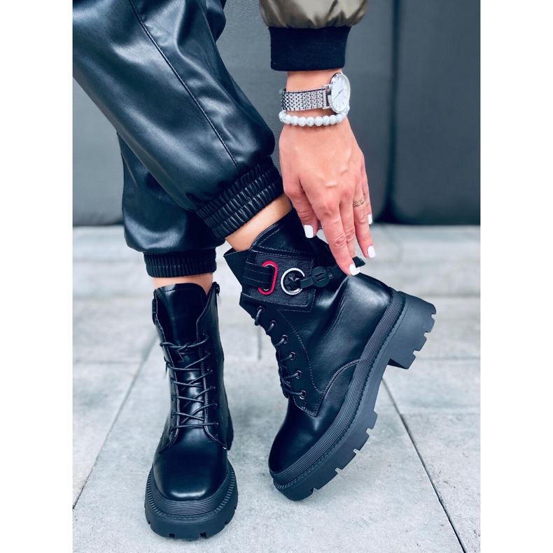 Stivali militari Berit Black nero 1