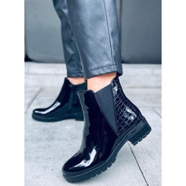 Stivaletti Chelsea isolanti Duni Black nero 2