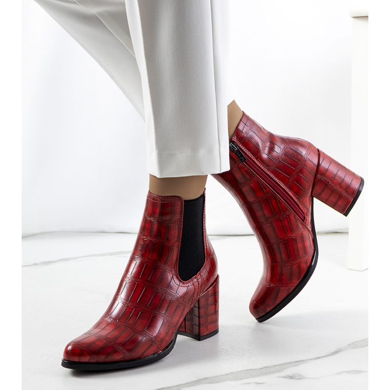 Stivali rossi di Easthaven rosso 1