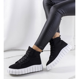 BM Sneakers nere sulla piattaforma Horizo nero 1