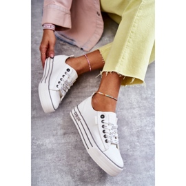 Sneakers Basse da Donna Big Star KK274014 Bianche bianca 2