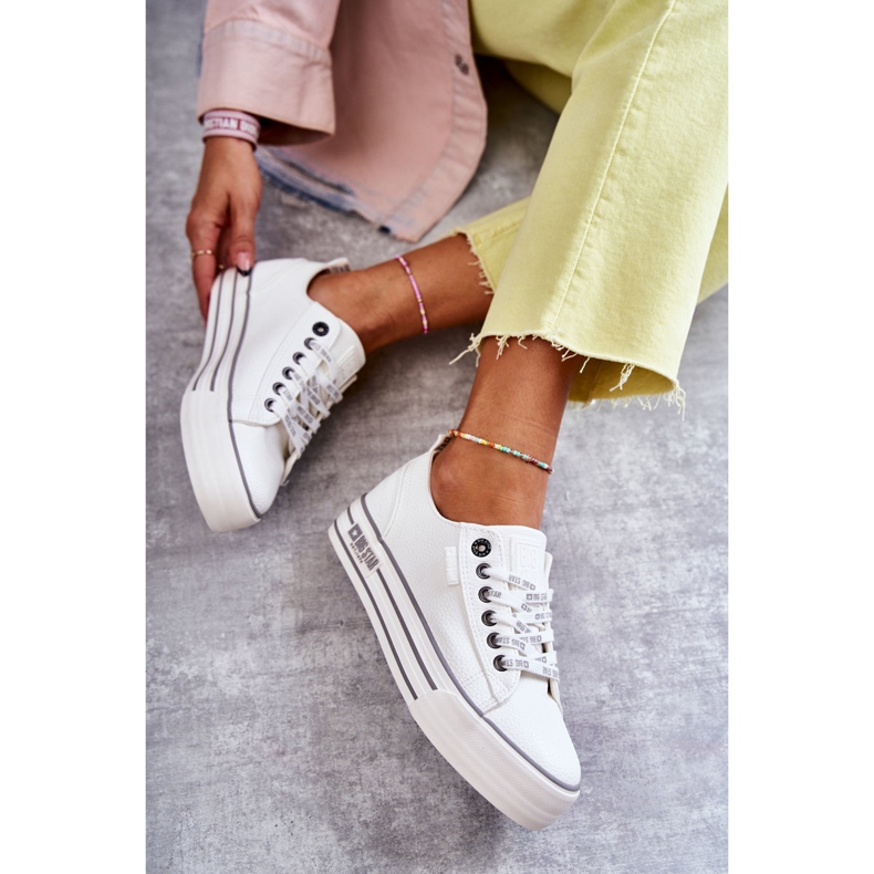 Sneakers Basse da Donna Big Star KK274014 Bianche bianca 2