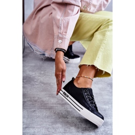Sneakers Basse da Donna Big Star KK274015 Nere nero 2