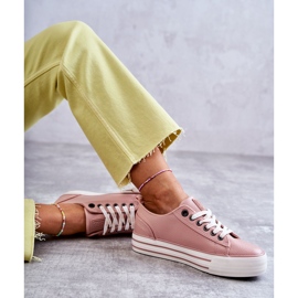 Sneakers Basse da Donna Big Star KK274016 Rosa 1