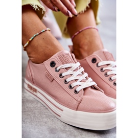 Sneakers Basse da Donna Big Star KK274016 Rosa 2