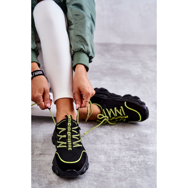 Sneakers da Donna Memory Foam System Big Star KK274028 Nere nero 1