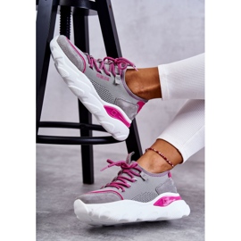 Sneakers da Donna Memory Foam System Big Star KK274030 Grigio rosa 1