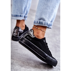 Sneakers Materiale da Donna Big Star KK274036 Nero 1