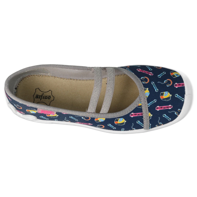Scarpe per bambini Befado 116Y313 blu navy multicolore 1