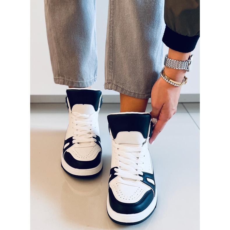 PA1 Sneakers alla caviglia Liam Black bianco nero 1