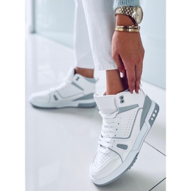 PA1 Sneaker alla caviglia Liam Grey bianco grigio 2
