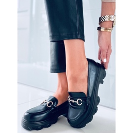 PA1 Mocassini con suola alta di Eloise Black nero 1