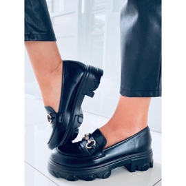 PA1 Mocassini con suola alta di Eloise Black nero 2