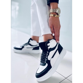 PA1 Sneaker alta Myles nera bianca nero 1