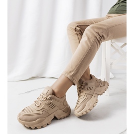 Sneakers Fowles marroni beige 1