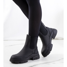 BM Stivali neri Carlos nero 1