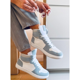 PA1 Sneaker alla caviglia Dorcas Green bianco blu 1