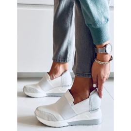 PA1 Scarpe con zeppa Zelda White bianca 2