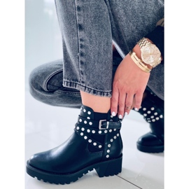 Stivali con borchie Hurt Black nero 2