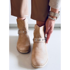 Stivali bassi Cressida Albicocca da donna beige 2