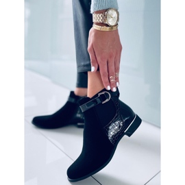 BM Stivaletti Chelsea da donna Francine Black nero 2