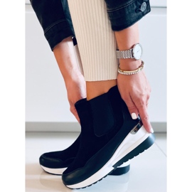 Stivali con zeppa Byers Negro nero 1