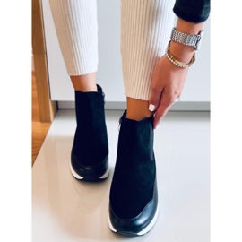 Stivali con zeppa Byers Negro nero 2