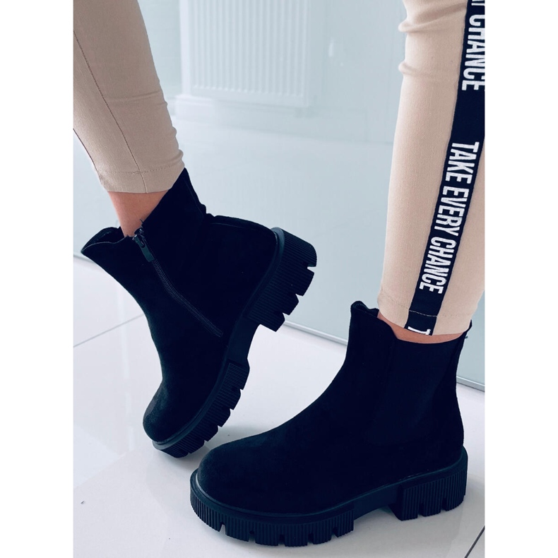 PA1 Stivali Chelsea da donna Chrissy Black nero 1