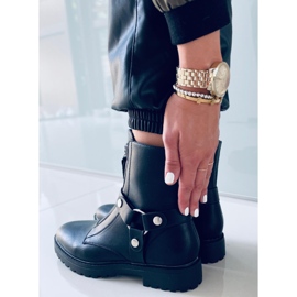 Stivali piatti Oliver Black nero 2